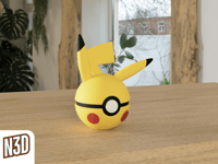 025 Pikachu inspired 3D Print