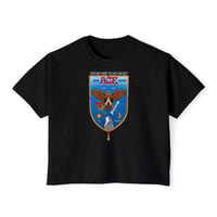 Image 2 of Ace Family Crest Crop Top