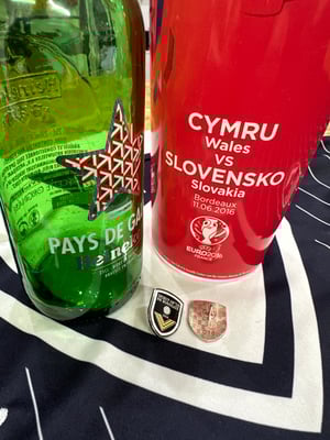 Image of ‘Memories of Bordeaux 16’ Enamel Pin Badge 