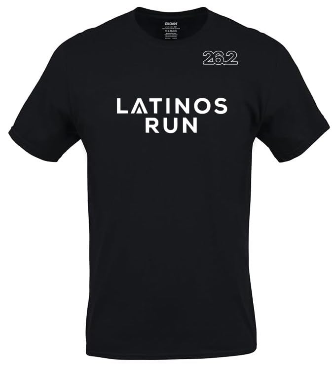 26.2 Latinos Run Cotton Unisex Tee Image 3