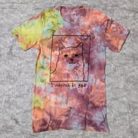 Image 2 of "I Wanna Be Bad" Ice-dyed T-Shirt