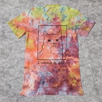 Image 5 of "I Wanna Be Bad" Ice-dyed T-Shirt