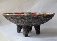 Image 11 of Handmade Paper Mache Bowl with Pomegranates | Eco Art Decor | ArtMood