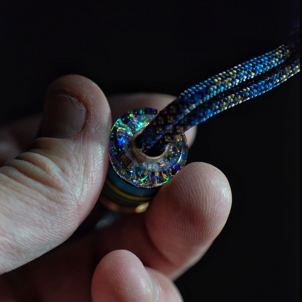 Subglacial EDC lanyard beads (GLOW)