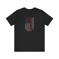 Image 2 of Bracket Racing American Flag Tee