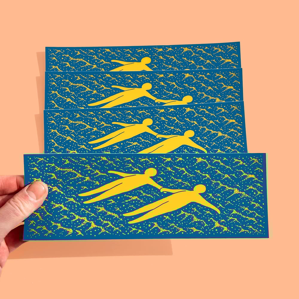 Image of "Cosmic Waves" Sticker