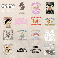 Humor Mystery Dyes (Part 2)