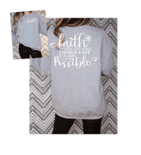 Image 1 of Faith (includes front pocket)