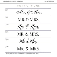 Image 4 of Crystal Date & Lettering Upgrade