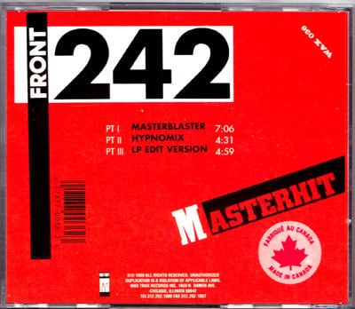 FRONT 242- Masterhit CD/ Rare STILL SEALED!