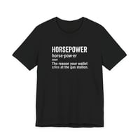 Image 1 of Horsepower Wallet Crying Tee