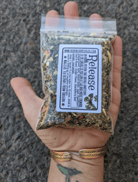 Image 2 of Release Herbal Tea: Letting Go Potion with Rose & Tulsi