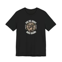 Image 3 of Ask Me About Drag Racing Tee