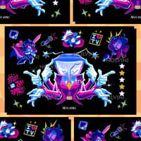 Deltarune Sticker Sheet