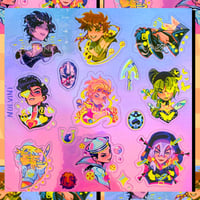 JoJo Holo Sticker Sheet
