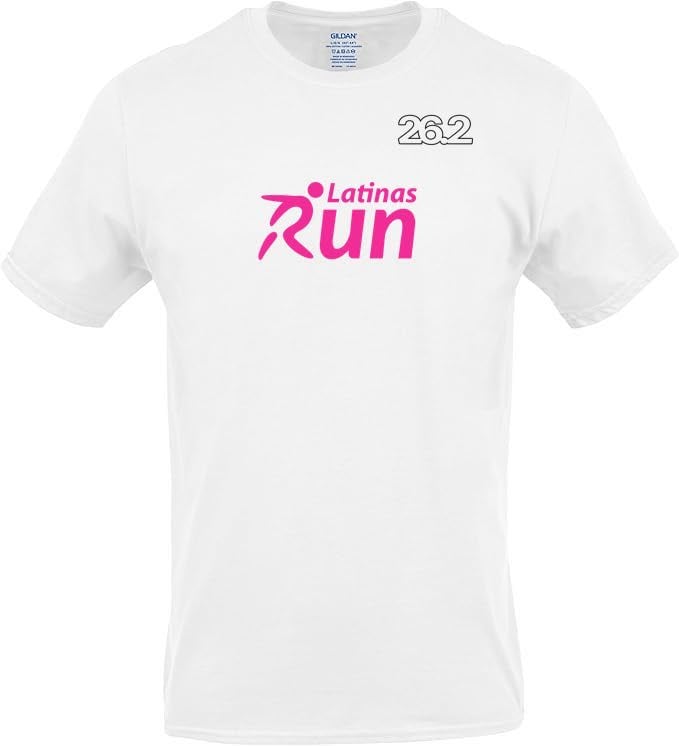 26.2 Latinas Run Cotton Unisex Tee Image 2