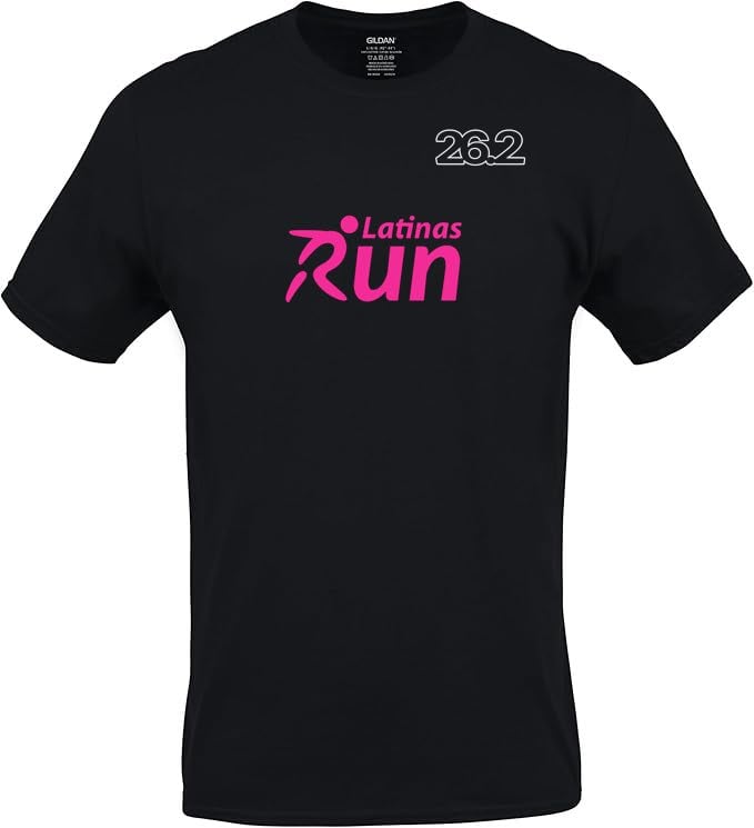 26.2 Latinas Run Cotton Unisex Tee Image 3