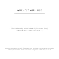 Image 6 of Custom order - Custom COLOR print vellum wrap for 5x7 card