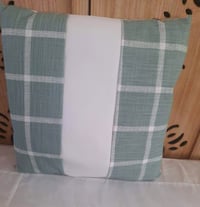 Image 1 of  Modern Farmhouse/Gray/White Linen 