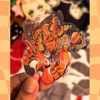 Jolyne Clear Stickers