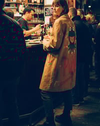 Image 3 of BLABLA UPCYCLED  ¥ UNISEX ¥ VINTAGE COAT ¥ IBIZA¥ HANDPAINTED