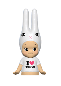 Image 2 of Lop Ear or Brain Sticker "I Heart Tokyo" 
