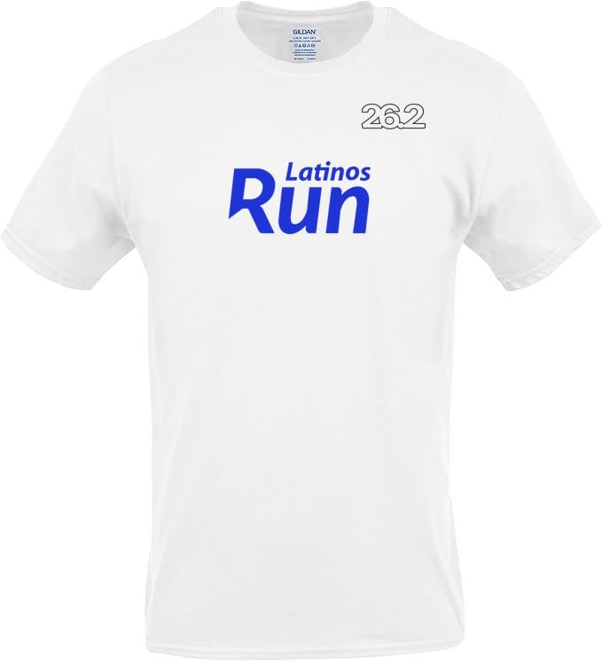 26.2 Latinos Run Cotton Unisex Tee Image 2