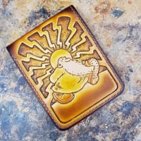 Image 1 of Mr Natural R Crumb / 13 point Grateful Dead leather wallet