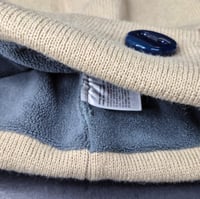 Image 3 of BLUE BUTTON BEANIE