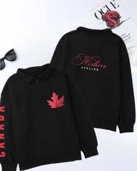 Image 3 of Northern Atelier 1/4 Zip Canada Sweater