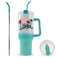 Image 3 of Summer Vibes Cow 40 Ounce