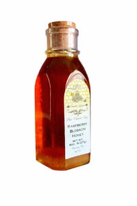 Image 5 of 👑The Armored Kingdom Premium Raspberry Blossom Honey Bottle(8oz)-Naturally Sweet-Small Batch