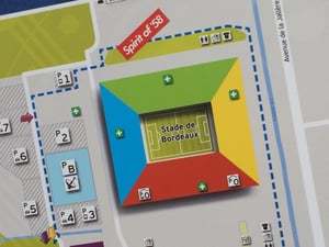 Image of ‘Memories of Bordeaux 16’ Enamel Pin Badge 