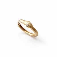 Image 4 of Serpent Whisper Huggie Earring