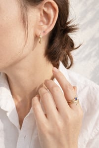 Image 6 of Serpent Whisper Huggie Earring