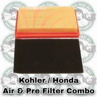 Image 2 of Kohler/Honda+ Air Filter & Pre Filter Combo