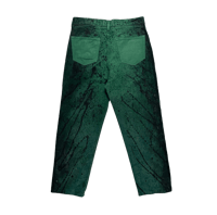 Image 2 of Green Loose Fit Jeans 