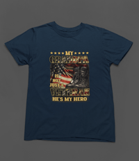 Image 1 of My Grandpa Veteran Youth Tee