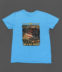 Image 6 of My Grandpa Veteran Youth Tee