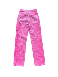 Image 2 of Pink Stained Jeans