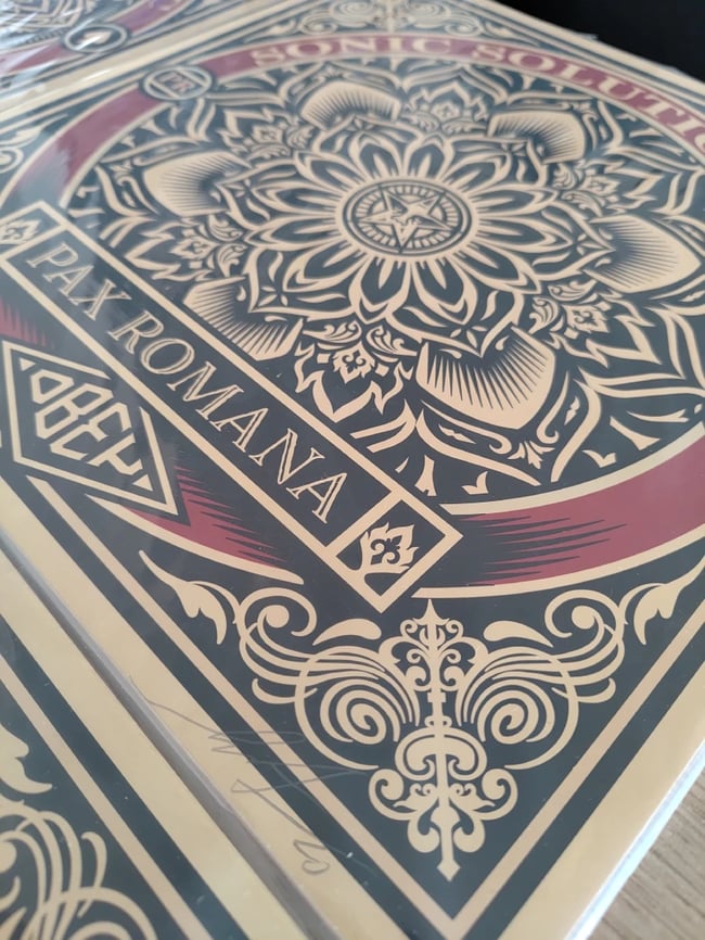 Shepard Fairey Obey Pax Romana - Mea Culpa - E Pluribus Unum - Resurrectionem Ex-Mortuis