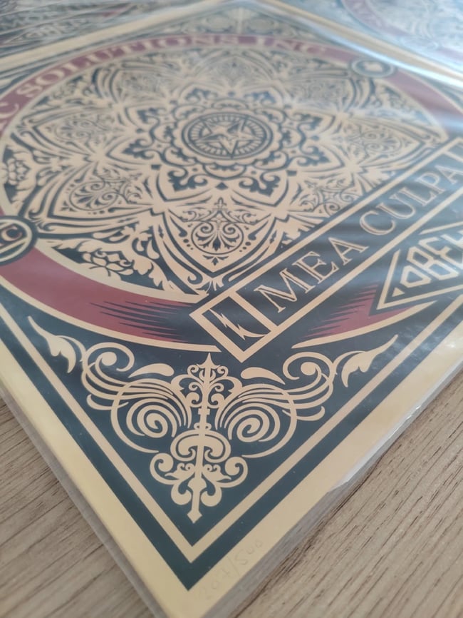 Shepard Fairey Obey Pax Romana - Mea Culpa - E Pluribus Unum - Resurrectionem Ex-Mortuis