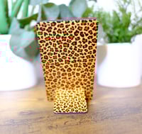 Image 2 of Handmade Cellphone Stand/Dock, Animal Print, iPhone, Samsung, android, gift, phone, holder