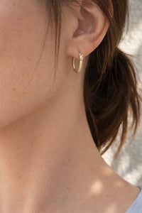 Image 10 of Serpent Whisper Huggie Earring