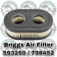 Image 2 of Briggs Air Filter 593260 / 798452
