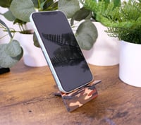Image 4 of Handmade Cellphone Stand/Dock, Camo, men, phone, iPhone, Samsung, android, phone, holder