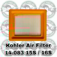 Image 2 of Kohler Air Filter 14-083-15S / 14-083-16S 