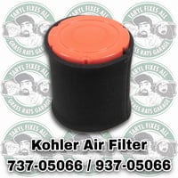 Image 1 of MTD Air Filter with Pre Filter 737-05066, 937-05066