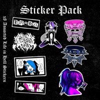 Image 2 of Delux sticker pack