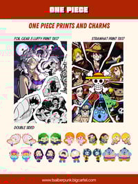 Image 1 of One Piece Prints and Charms